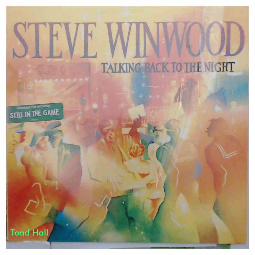 STEVE WINWOOD Talking Back To The Night Used Vinyl LP