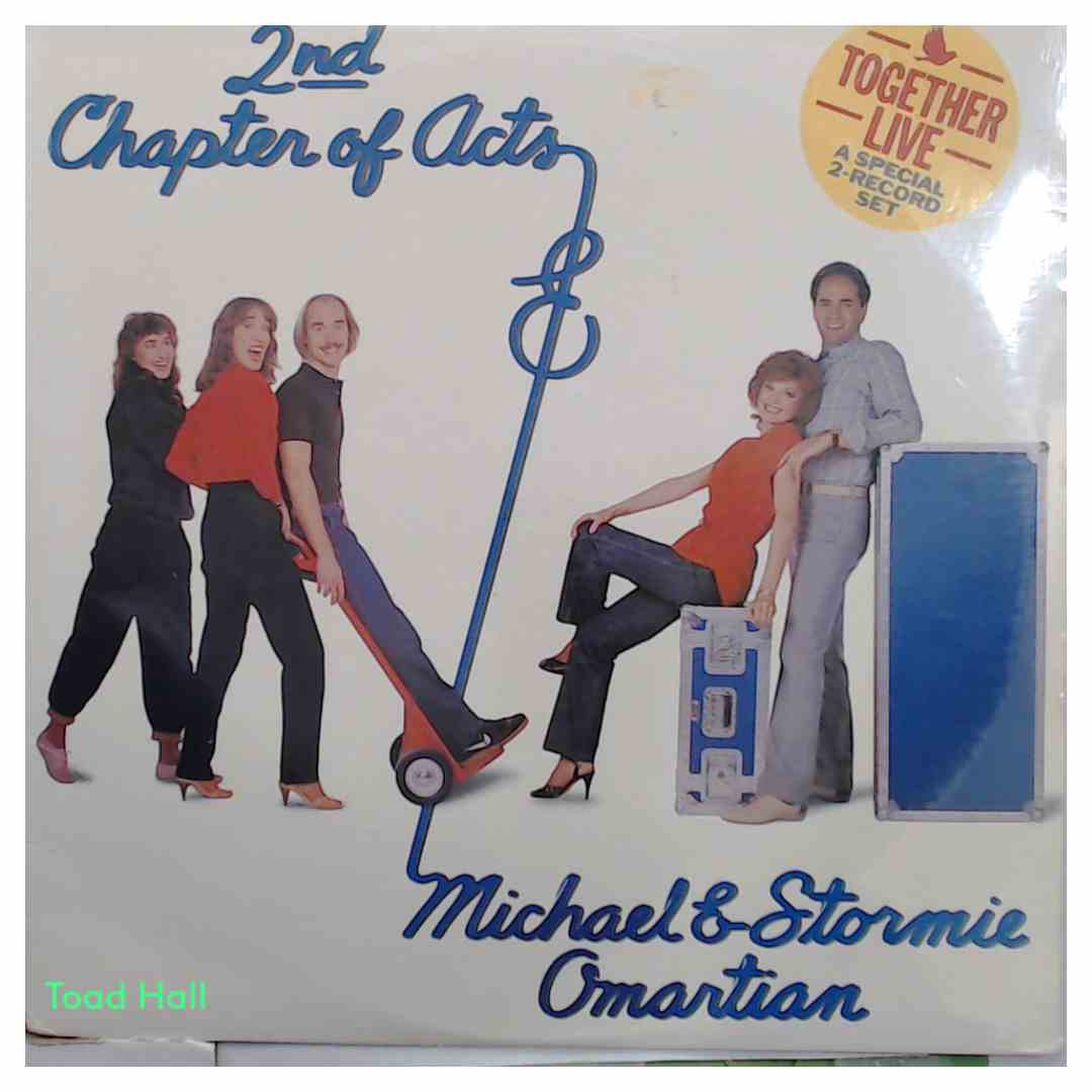 MICHAEL & STORMIE OMARTIAN 2nd Chapter of Acts Vintage Sealed Vinyl LP