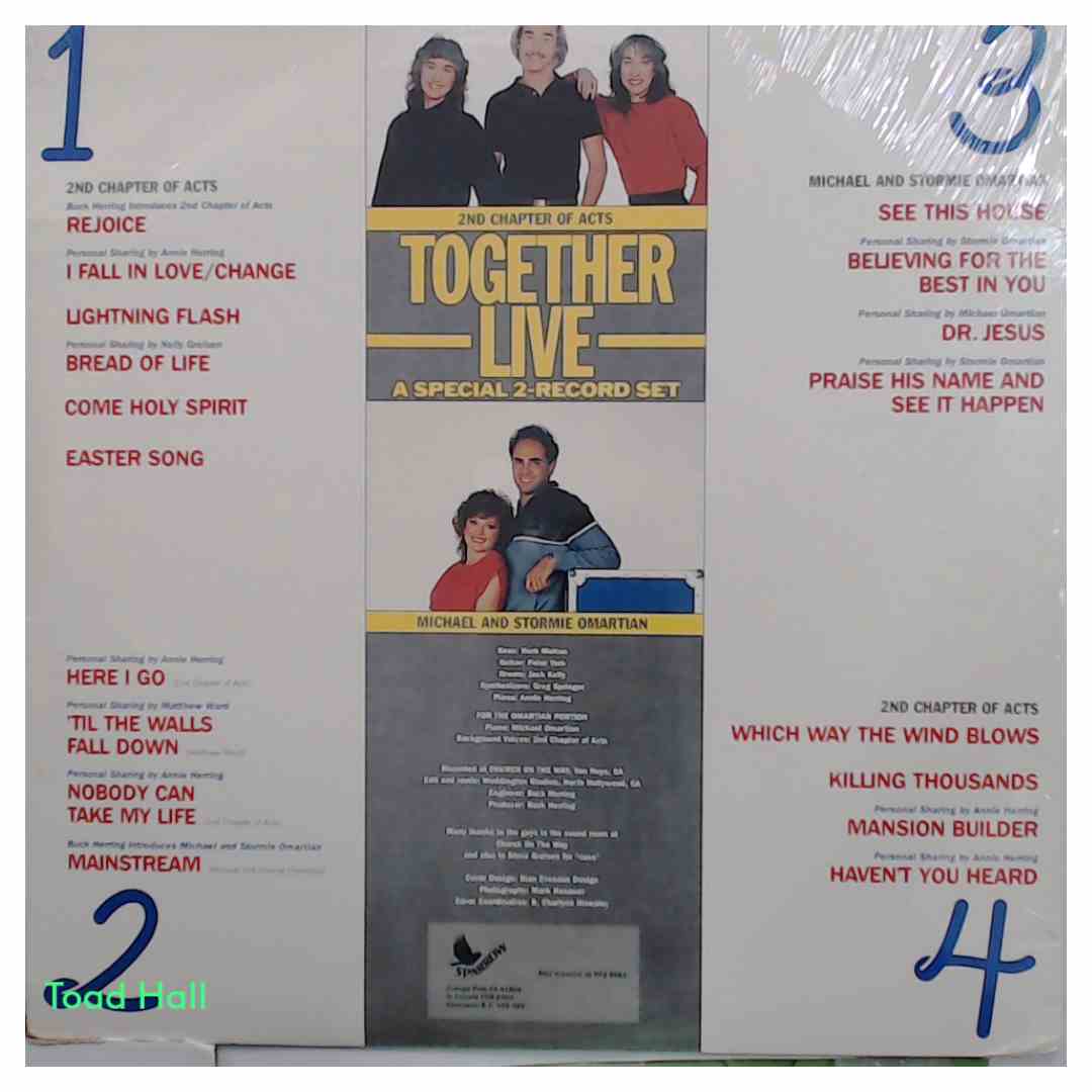 MICHAEL & STORMIE OMARTIAN 2nd Chapter of Acts Vintage Sealed Vinyl LP