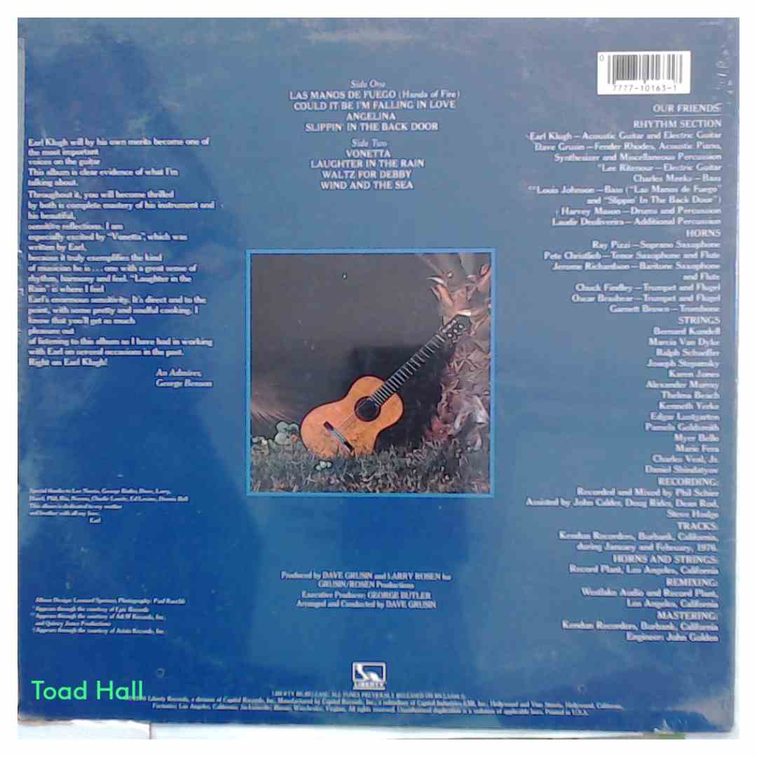 EARL KLUGH Self Titled Vintage Sealed Vinyl LP