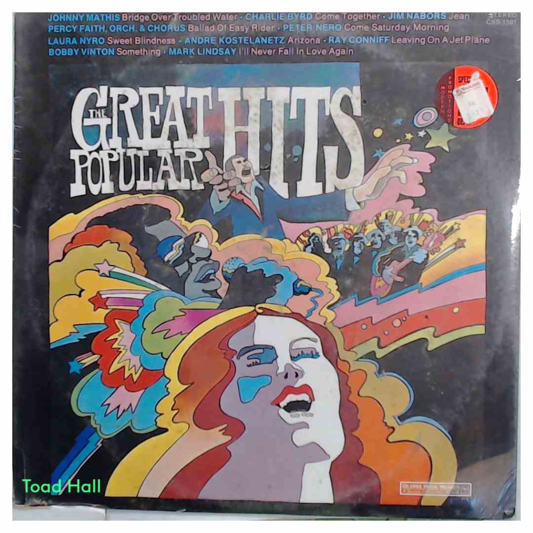 VARIOUS ARTISTS The Great Popular Hits Vintage Sealed Vinyl LP