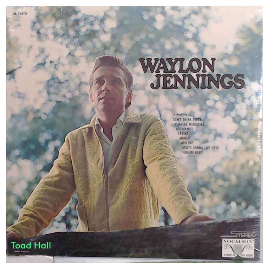 WAYLON JENNINGS Self Titled Vintage Sealed Vinyl LP