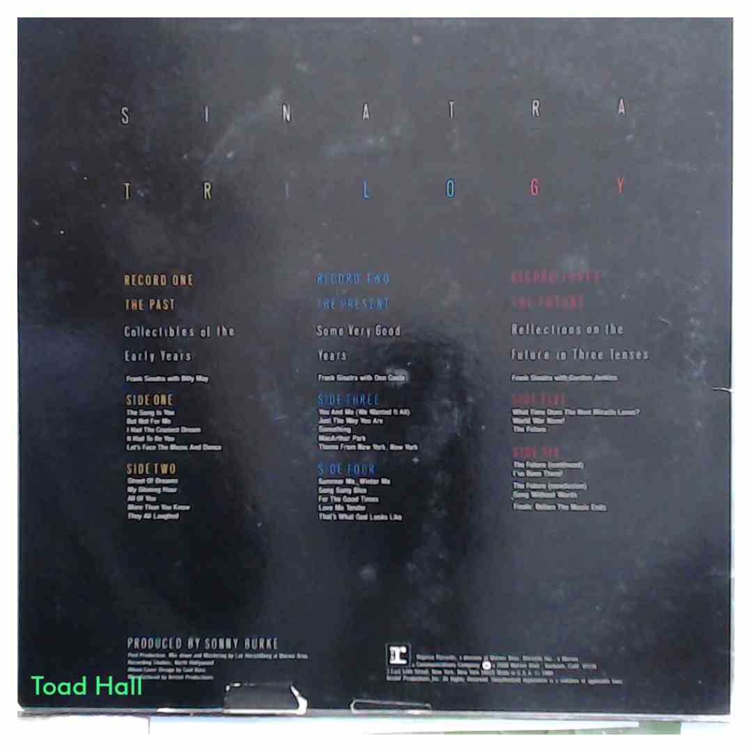 FRANK SINATRA Trilogy Used Vinyl LP