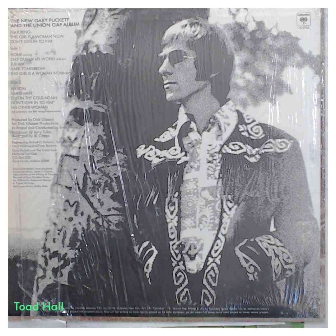 GARY PUCKETT AND THE UNION GAP The New Gary Puckett and The Union Gap Album Used Vinyl LP