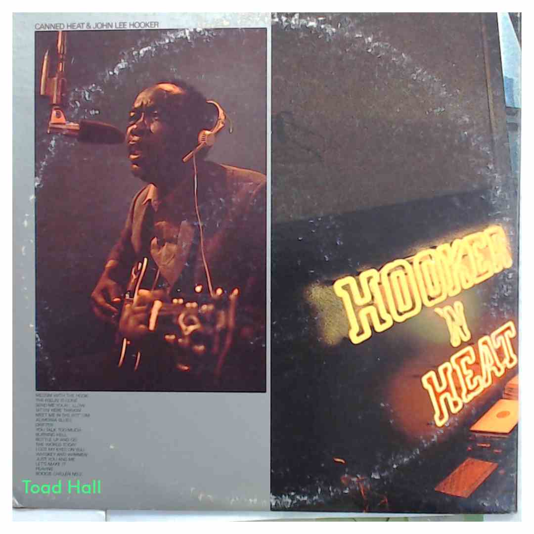 CANNED HEAT & JOHN LEE HOOKER Hooker 'N Heat Used Vinyl LP