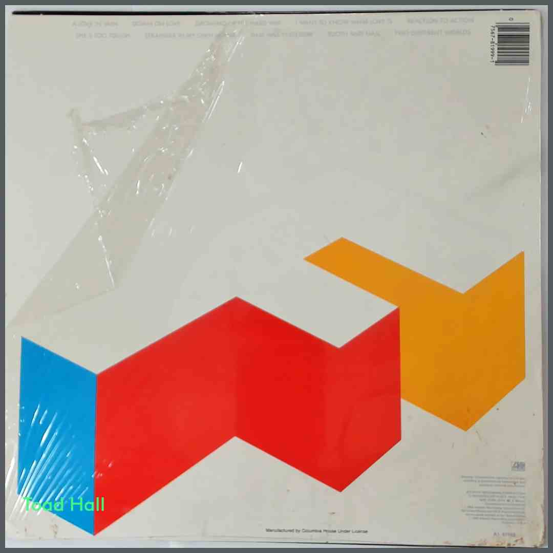 FOREIGNER Agent Provocateur Used Vinyl LP 81999-1-E
