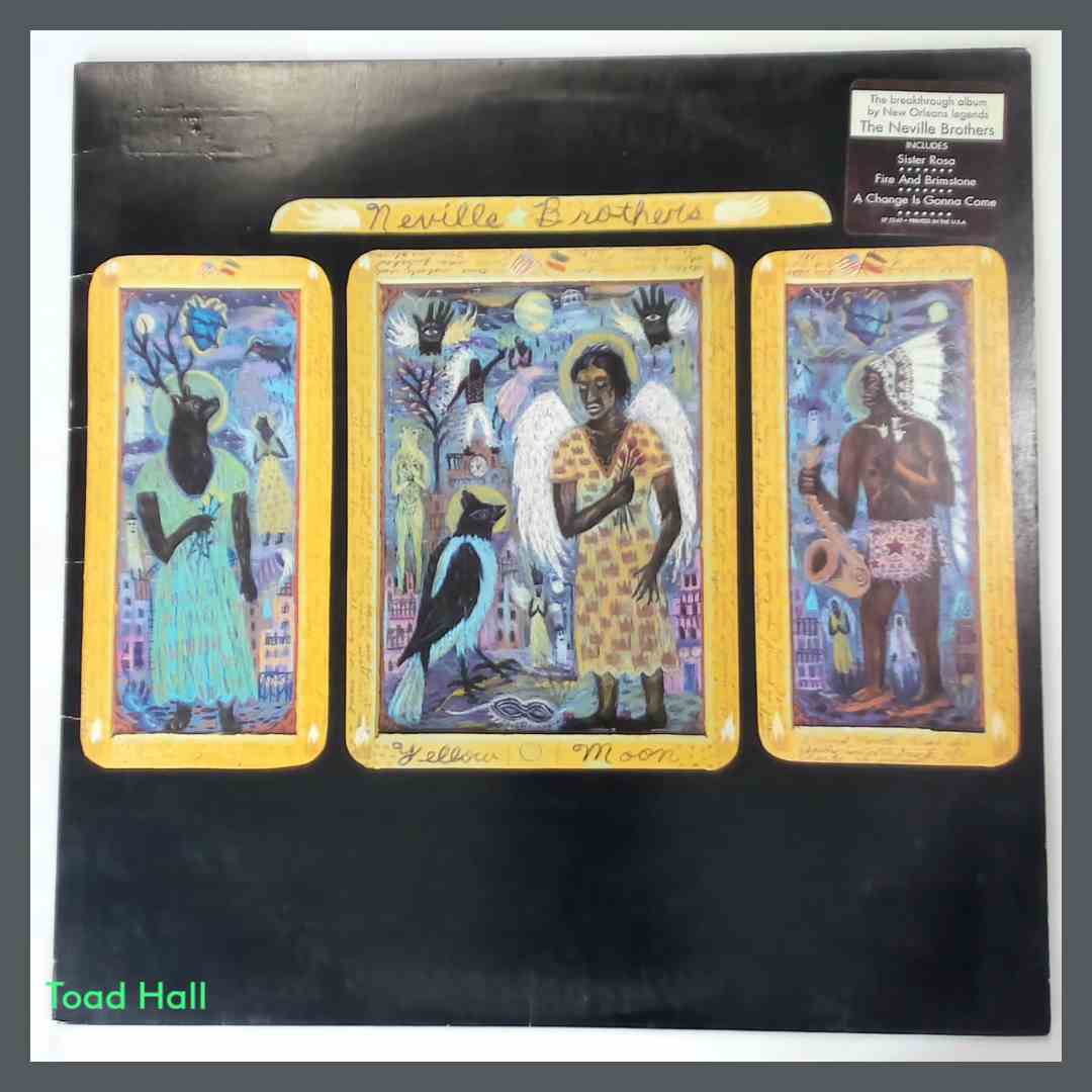 NEVILLE BROTHERS Yellow Moon (Promo) Used Vinyl LP SP5240