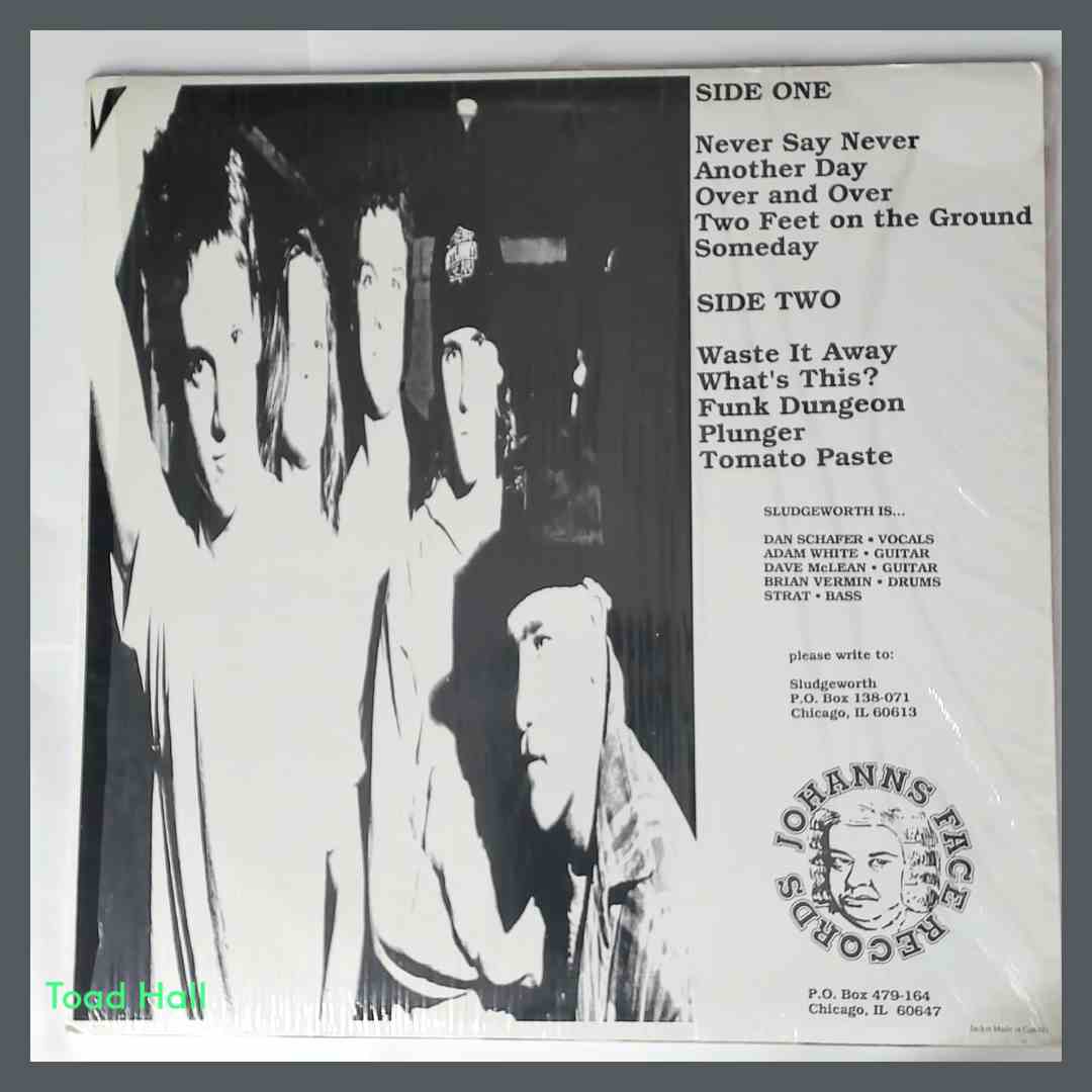 SLUDGEWORTH What's This Used Vinyl LP JFR002