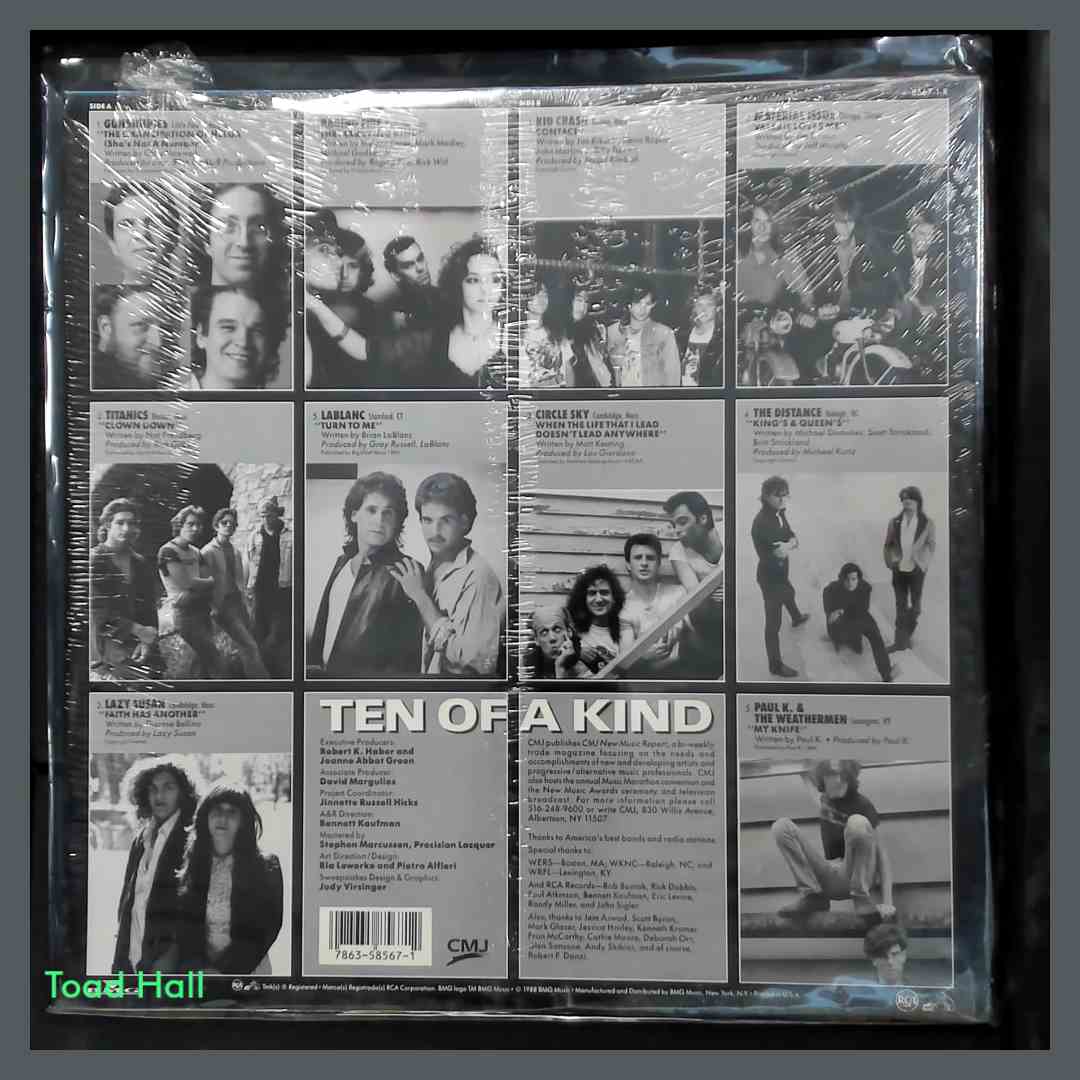 VARIOUS ARTISTS Ten Of A Kind LP Vintage Sealed Vinyl