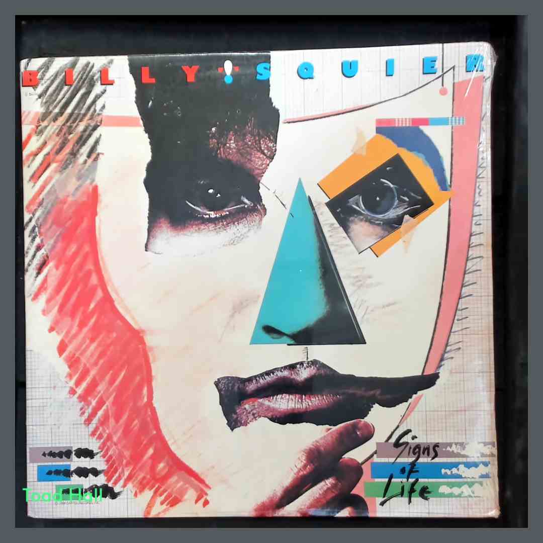 BILLY SQUIER Signs Of Life LP Vintage Sealed Vinyl