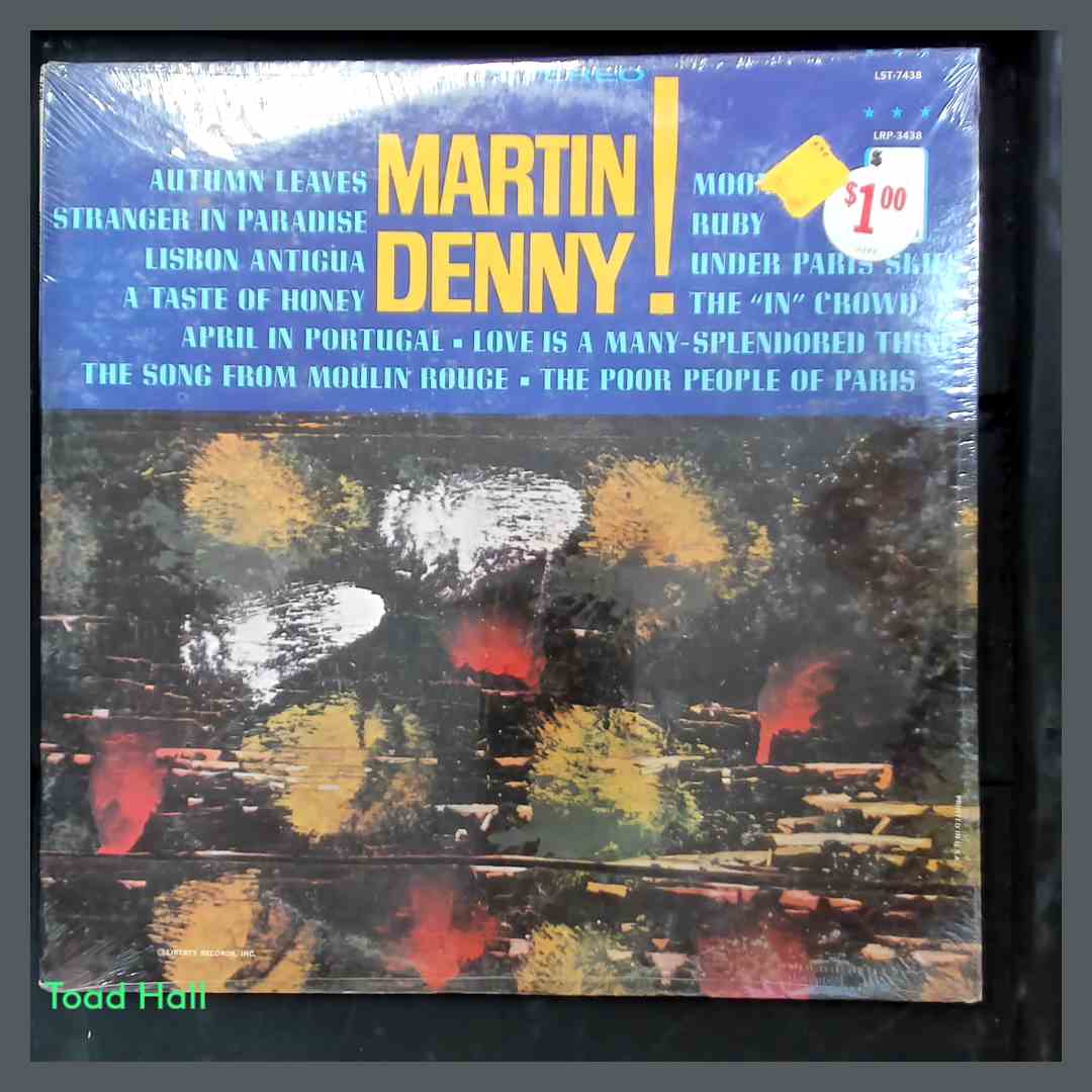 MARTIN DENNY Martin Denny! LP Vintage Sealed Vinyl
