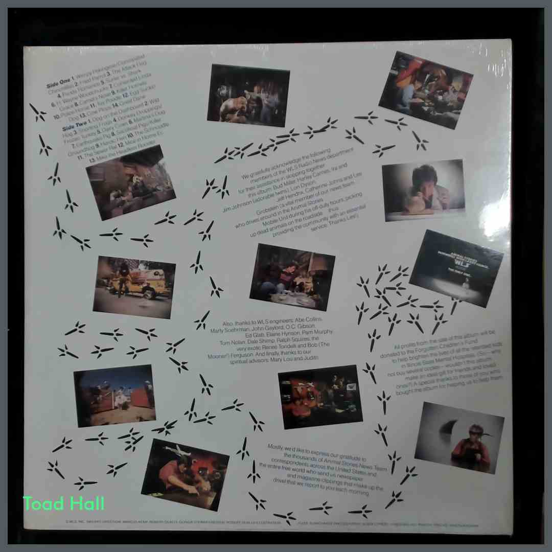 UNCLE LAR' AND LI'L TOMMY'S Animal Stories LP Vintage Sealed Vinyl Chicago WLS Radio