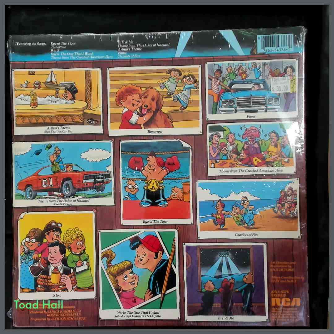 CHIPMUNKS The Chipmunks Go Hollywood LP Vintage Sealed Vinyl