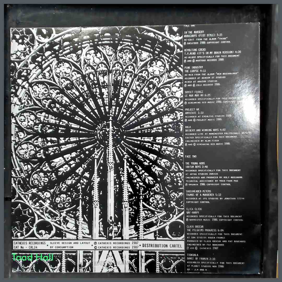 VARIOUS ARTISTS Fight! LP Used Vinyl (Soviet France, Click Click, Clair Obscur, Pink Industry and more!)