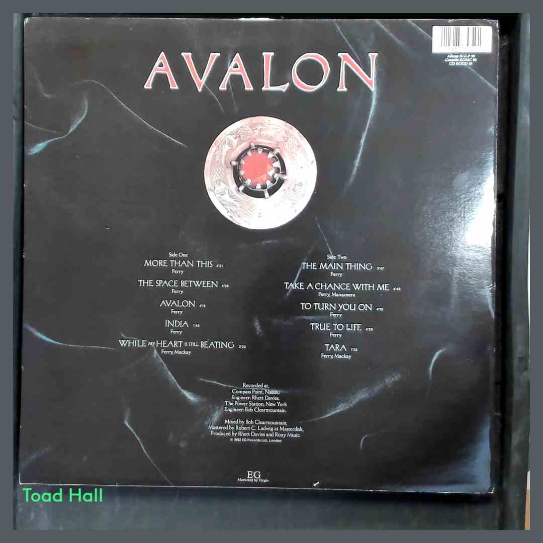 ROXY MUSIC Avalon Used Vinyl