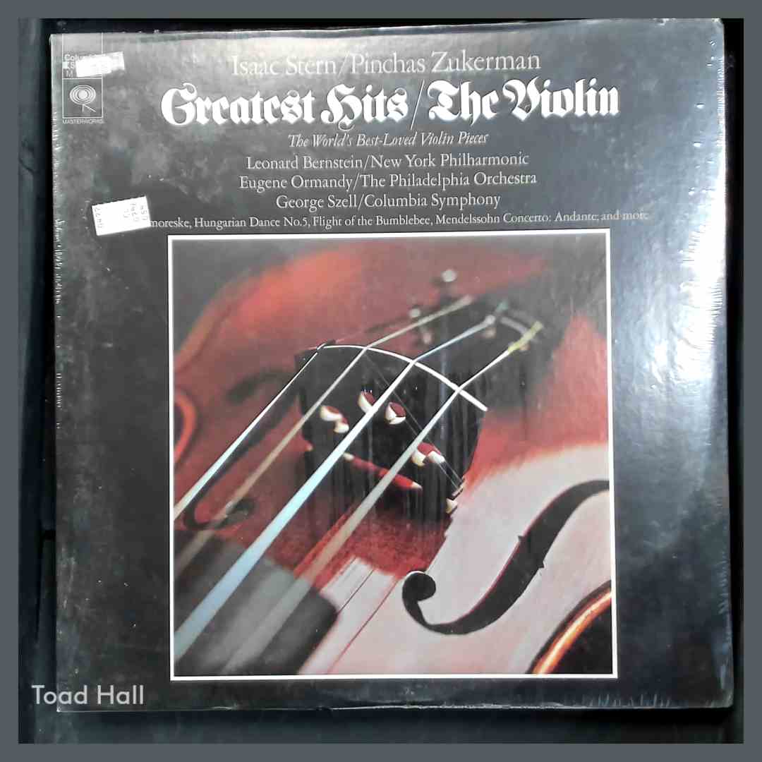 ISAAC STERN, PINCHAS ZUKERMAN Greatest Hits / The Violin Vintage Sealed Vinyl