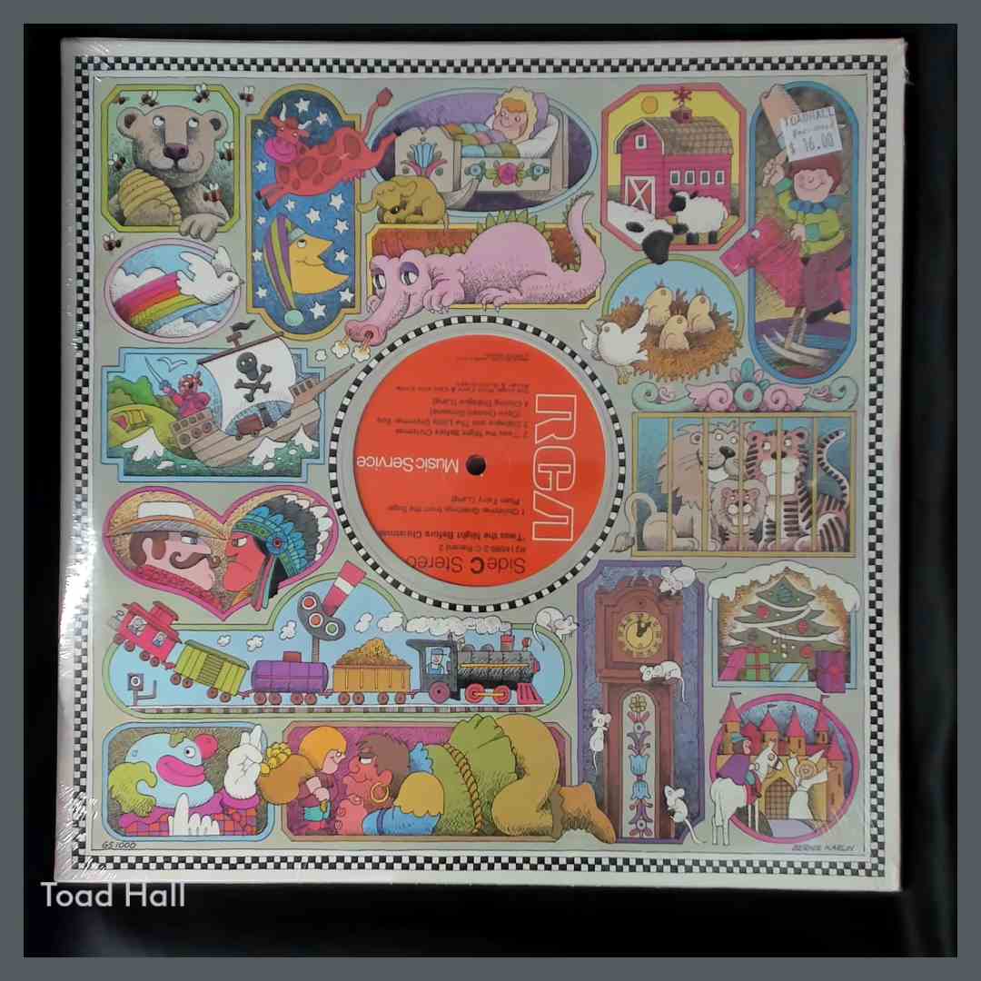 VARIOUS ARTISTS Rudolph The Red-Noised Reindeer & More / Twas The Night Before Christmas Sealed Vintage Vinyl LP x 2