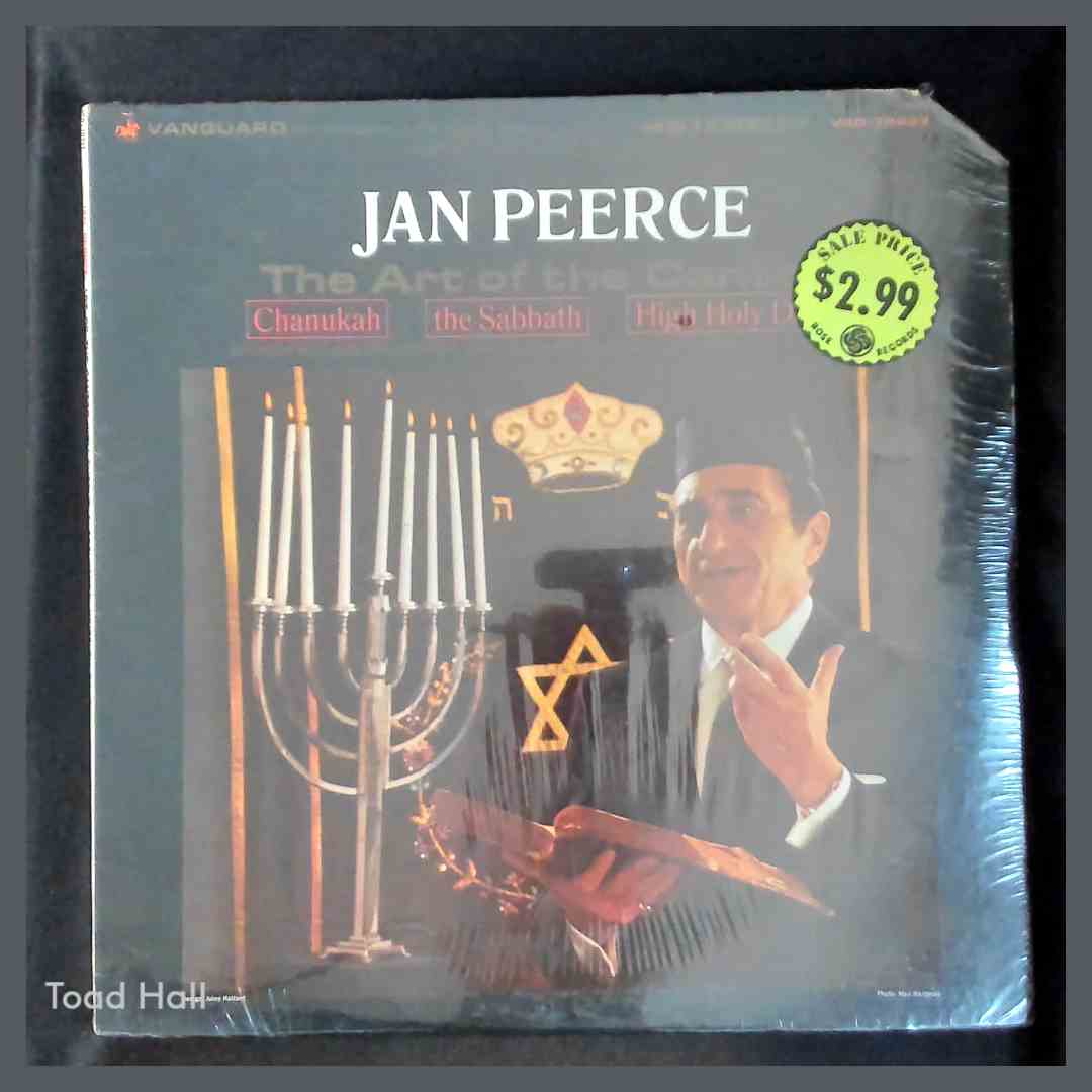 JAN PEERCE The Art Of The Cantor Vintage Sealed Vinyl LP