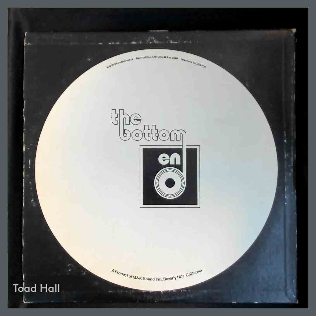 UNKNOWN ARTIST(S) The Bottom End Volume II (Test Record) 45 RPM Used Vinyl LP