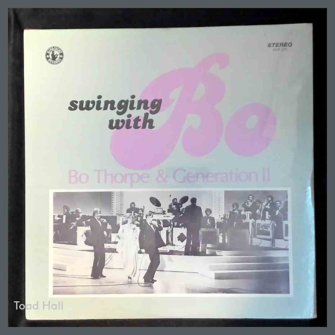 BO THORPE & GENERATION II Swinging With Bo Vintage Sealed Vinyl