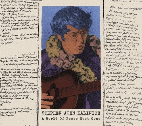 STEPHEN JOHN KALINICH A World Of Peace Must Come New Vinyl LP RSD 2014