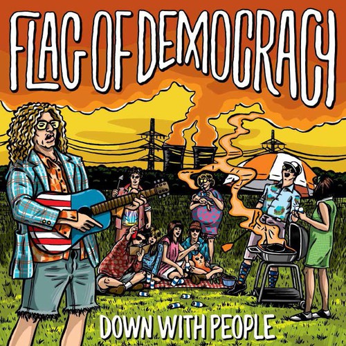FLAG OF DEMOCRACY Down With People New Vinyl LP RSD 2015
