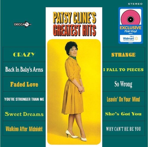 PATSY CLINE Patsy Cline's Greatest Hits (Pink Vinyl) New Vinyl LP