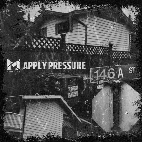 MERKULES Apply Pressure Clear with Black Splatter Vinyl New Vinyl LP RSD 2021