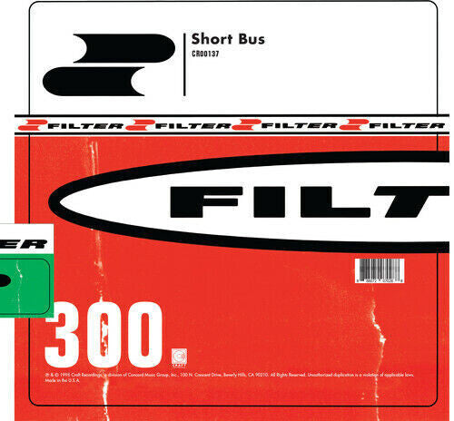 FILTER Short Bus New Vinyl LP