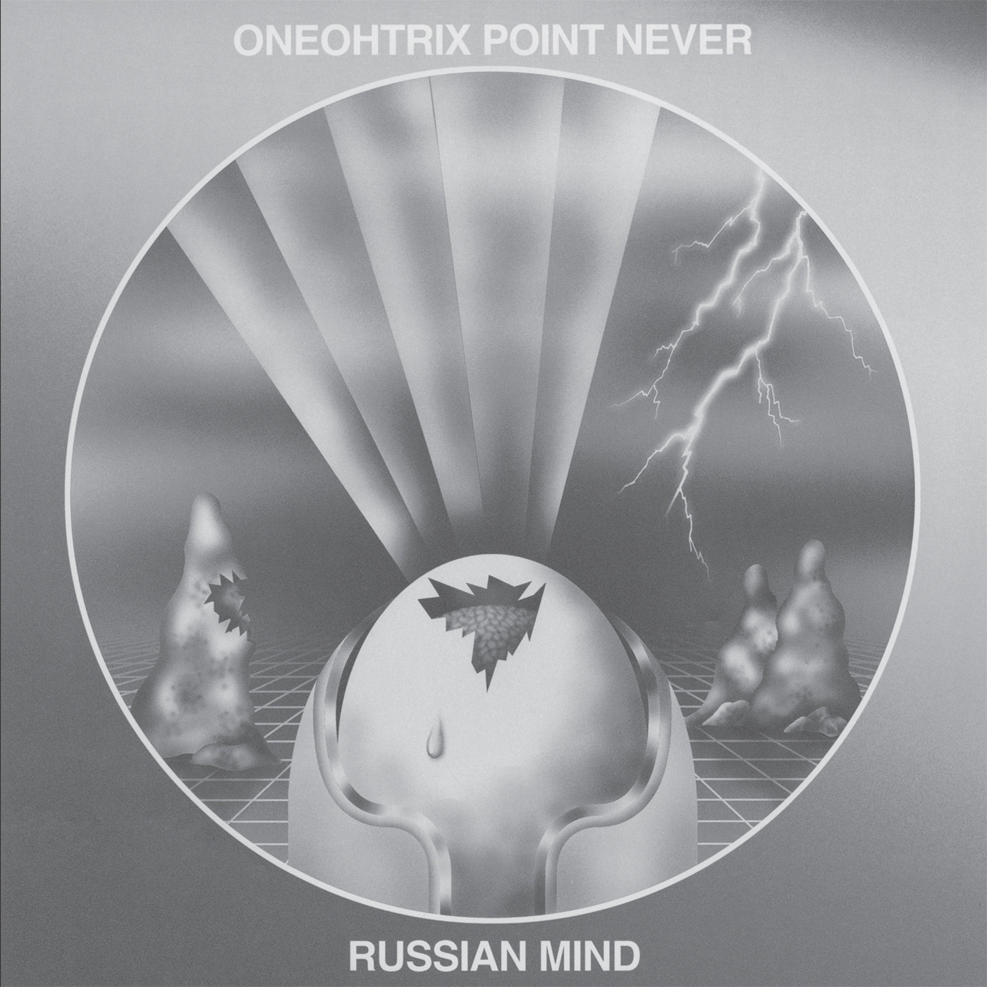 ONEOHTRIX POINT NEVER Russian Mind Metallic Silver Vinyl New Vinyl LP RSD 2021