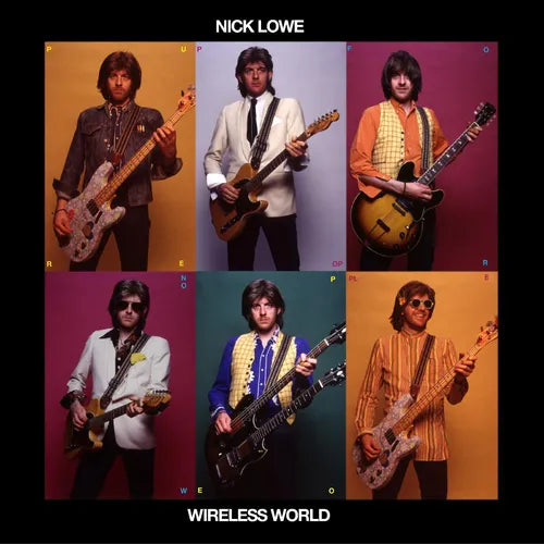 NICK LOWE Wireless World Green Dustbin Splatter Vinyl New Vinyl LP RSD 2022