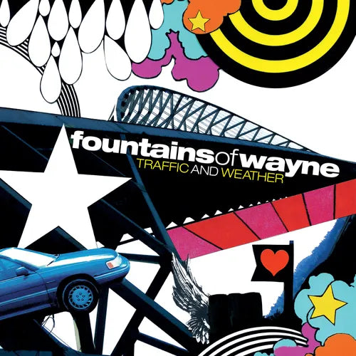 FOUNTAINS OF WAYNE Traffic And Weather Orange With Black Streaks Vinyl New Vinyl LP RSD BF 2022