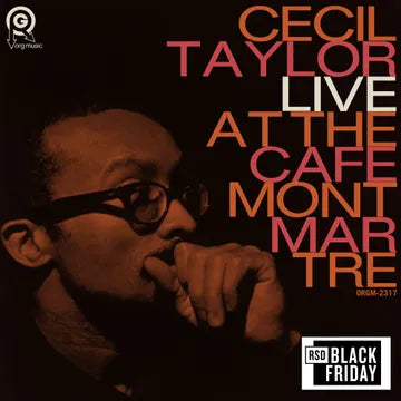 CECIL TAYLOR Live At The Cafe Montmartre New Vinyl LP RSD BF 2024
