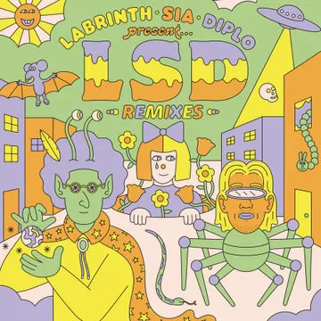 LABRINTH, SIA, AND DIPLO (LSD) presents...LSD (The Remixes) Purple Vinyl New Vinyl LP RSD BF 2024