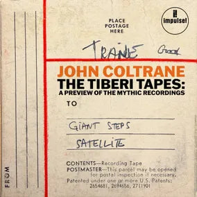 JOHN COLTRANE The Tiberi Tapes: A Preview Of The Mythic Recordings New Vinyl LP RSD 2026