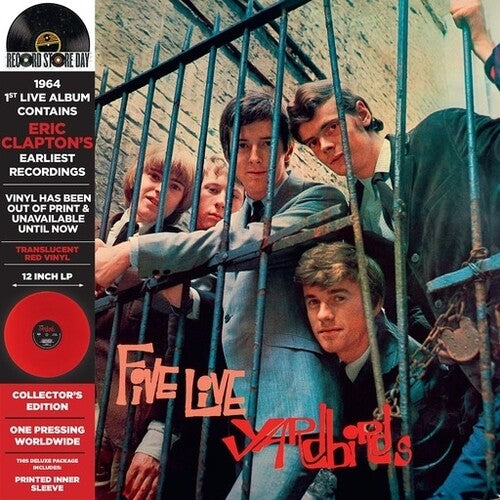 YARDBIRDS Five Live (Red Vinyl) New Vinyl LP RSD 2024