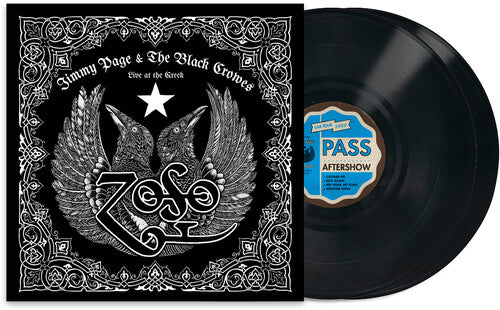 JIMMY PAGE & THE BLACK CROWES Live At The Greek New Vinyl 2 LP