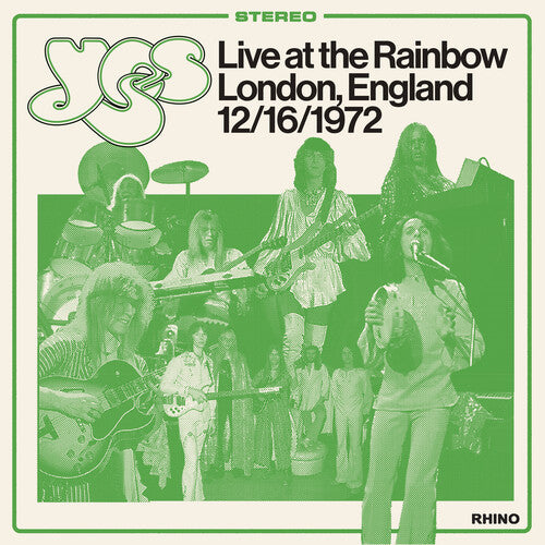 YES Live At The Rainbow, London, England 12/16/72 New Vinyl LP RSD 2025