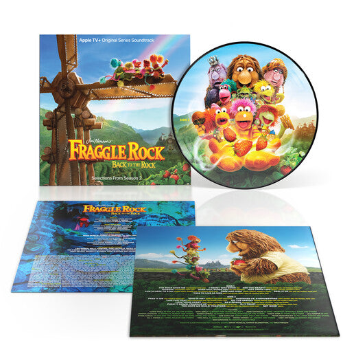FRAGGLE ROCK BACK TO THE ROCK Season 2 Soundtrack Picture Disc New Vinyl LP
