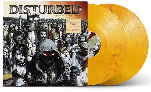 DISTURBED Ten Thousand Fists (Yellow Flame Vinyl) New Vinyl 2 LP
