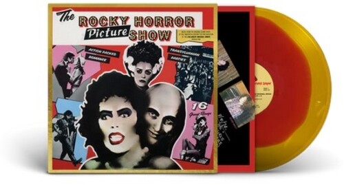 VARIOUS ARTISTS The Rocky Horror Picture Show (Original Motion Picture Soundtrack) (Red and Gold Vinyl) New Vinyl LP