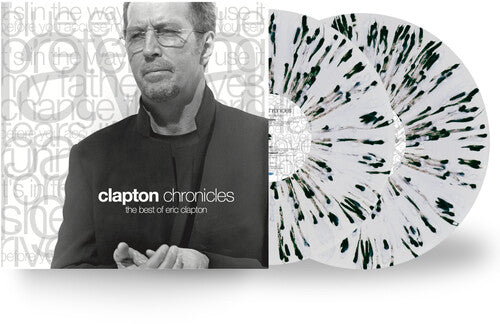 ERIC CLAPTON Clapton Chronicles: The Best Of Eric Clapton White and Black Splatter Vinyl New Vinyl 2 LP
