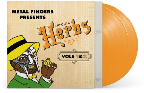 MF DOOM Metal Fingers Presents: Special Herbs Vol. 1 & 2 (Orange Vinyl) New Vinyl 2 LP