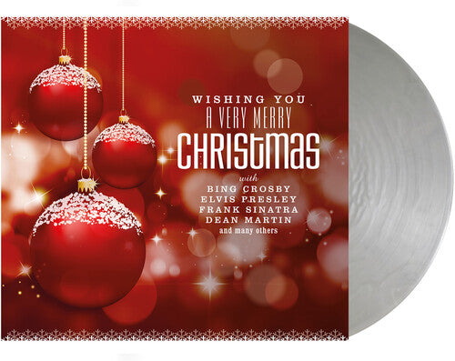 VARIOUS ARTISTS Wishing You A Very Merry Christmas (Clear Silver Vinyl) New Vinyl LP
