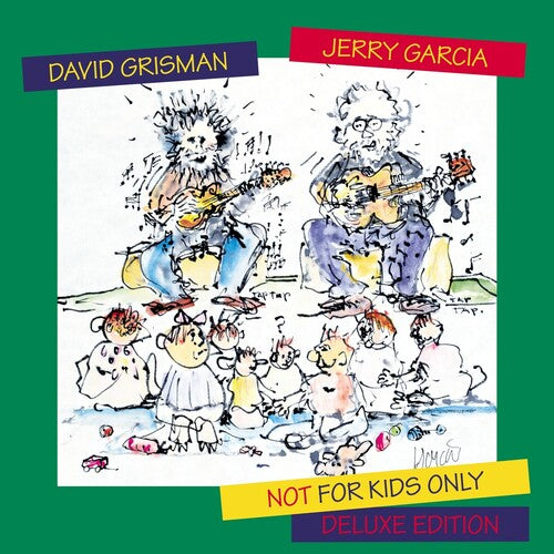 DAVID GRISMAN AND JERRY GARCIA Not For Kids Only (Deluxe Edition) New Vinyl 2 LP