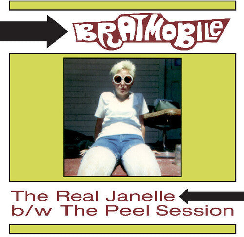 BRATMOBILE The Real Janelle / The Peel Session (RSD Exclusive, Limited Edition, Colored Vinyl, Maroon) RSD BF 2025
