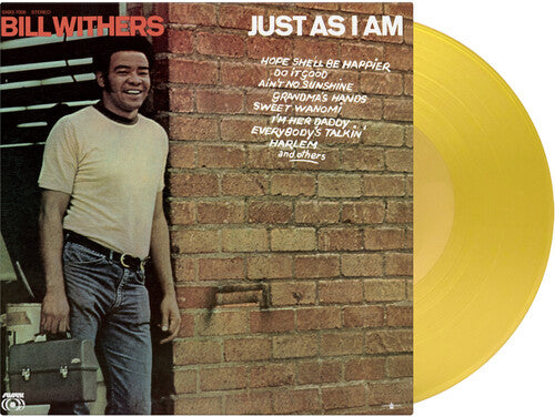BILL WITHERS Just As I Am (Translucent Yellow Vinyl) New Vinyl LP