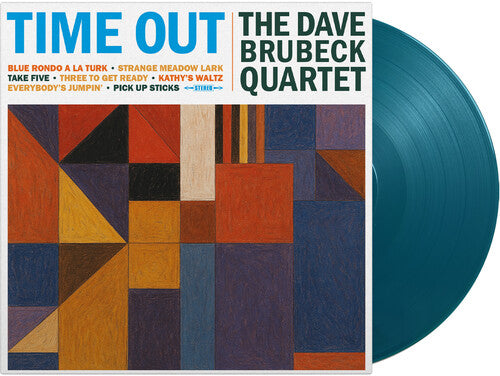 DAVE BRUBECK Time Out Ltd Ed Aqua Vinyl New Vinyl LP
