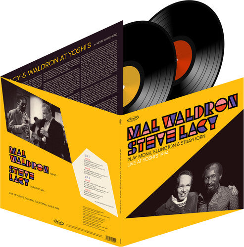 MAL WALDRON and STEVE LACY Play Monk, Ellington & Strayhorn: Live At Yoshi's 1994 (Deluxe Edition) New Vinyl 2 LP