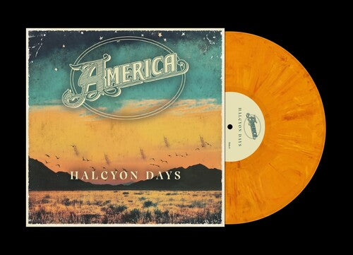AMERICA Halcyon Days (Orange Vinyl) New Vinyl LP